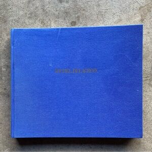 Michel Delacroix Art Book Signed First Edition